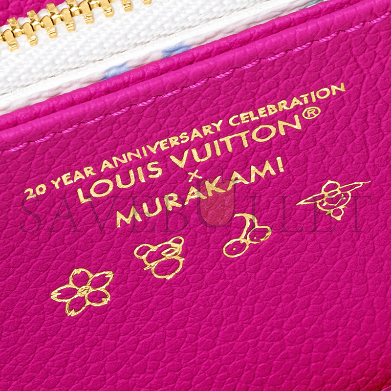LOUIS VUITTON MURAKAMI LV X TM ZIPPY WALLET M13618 (20*10*3cm)
